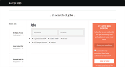 Desktop Screenshot of nareshjobs.com