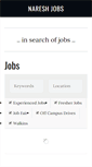 Mobile Screenshot of nareshjobs.com